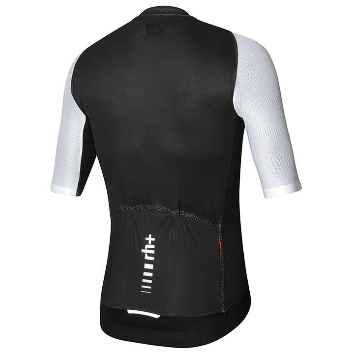 Maillot Climber negro-blanco RH+ para ciclistas que buscan estilo y comodidad
