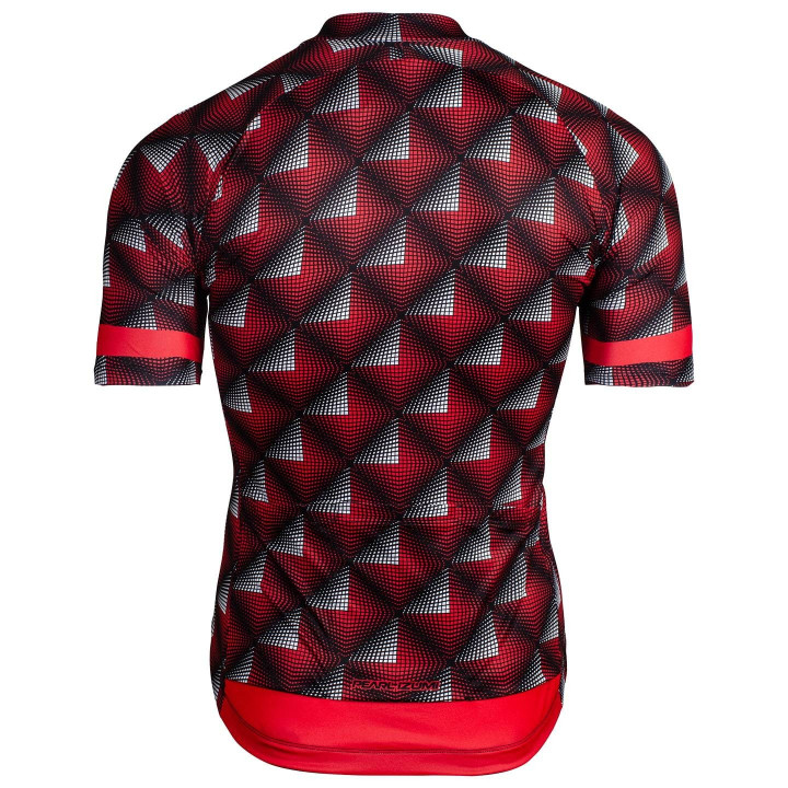 Maillot corto Pearl Izumi Attack rojo y negro: comodidad y estilo para tus rutas en bici