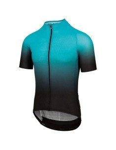 Maillot de Ciclismo Corto ASSOS Mille GT c2 Shifter en Azul para un Pedaleo Cómodo y Fresco 2