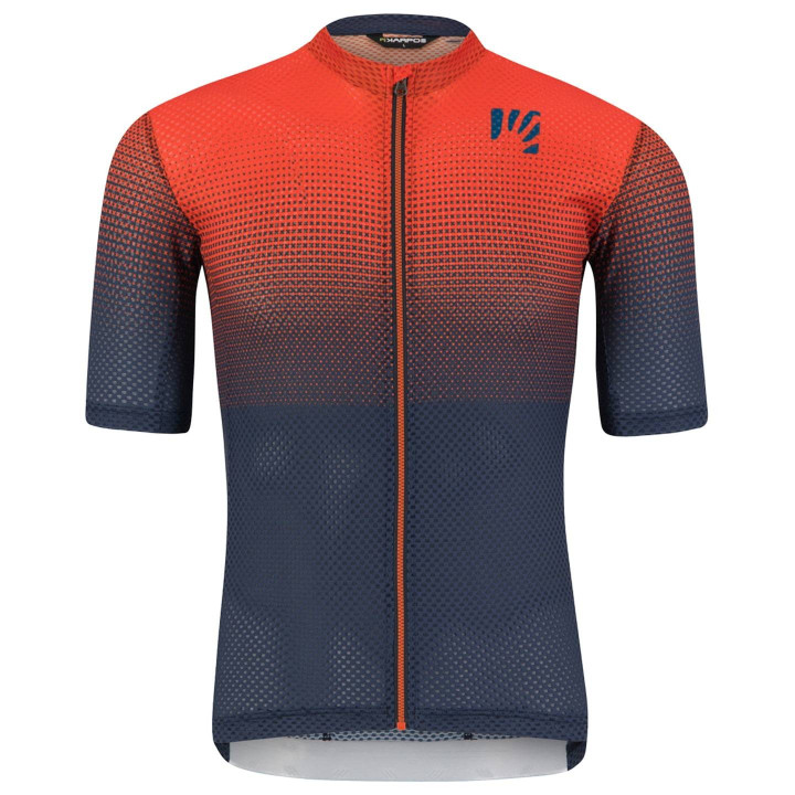 Maillot corto Val Viola rojo burdeos de Karpos, comodidad y estilo para tus paseos en bici