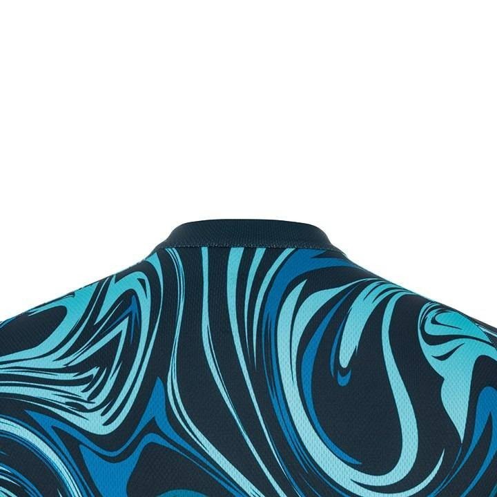 Maillot de ciclismo corto para mujer GORE WEAR en azul, comodidad y estilo en cada ruta