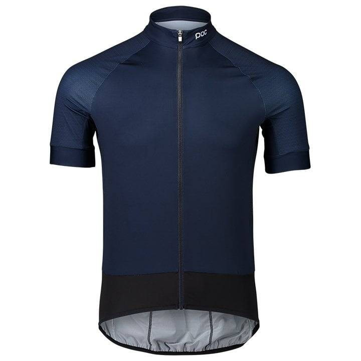 Maillot de ciclismo Essential Road azul oscuro para un pedaleo cómodo y fresco