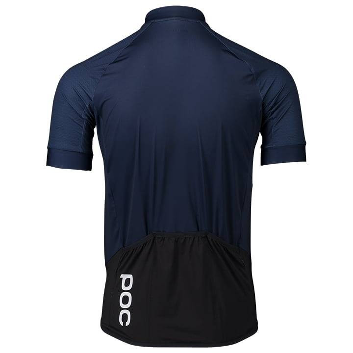 Maillot de ciclismo Essential Road azul oscuro para un pedaleo cómodo y fresco