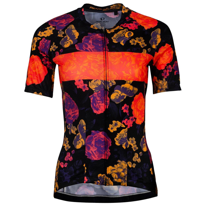 Maillot corto mujer Attack en rojo de Pearl Izumi, comodidad y estilo para tus rutas en bici