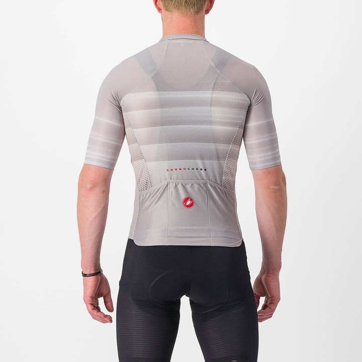 Maillot Climber's 3.0 SL 2 blanco de CASTELLI, ideal para ciclistas que buscan frescura y comodidad