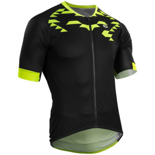 Maillot SUGOI RS Training amarillo y negro: comodidad y frescura en cada pedalada