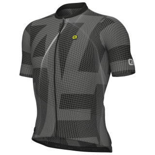 Maillot corto ALÉ Synergy negro: comodidad y frescura para tus rutas en bici
