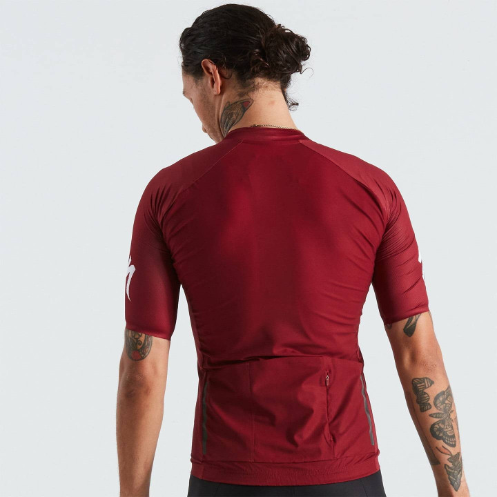 Maillot corto rojo SL R de SPECIALIZED para ciclistas exigentes