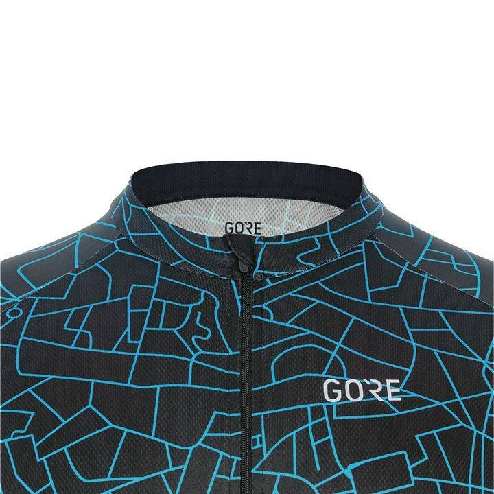 Maillot de Ciclismo Gotham Azul-Negro de GORE WEAR para Pedalear Cómodo y Fresco