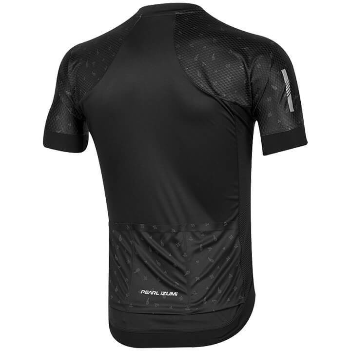 Maillot corto Elite Pursuit Speed negro de PEARL IZUMI para ciclistas que buscan rendimiento y estilo