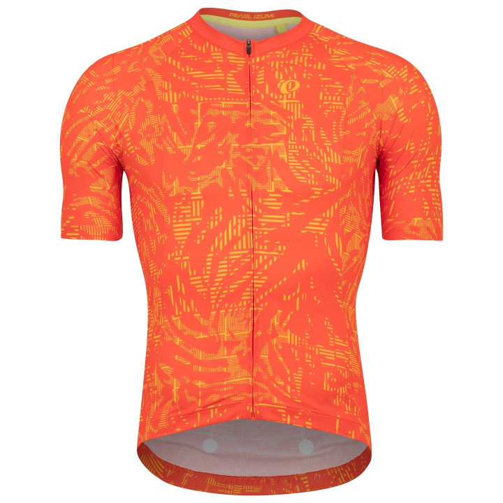 Maillot de ciclismo corto Interval naranja de PEARL IZUMI, comodidad y estilo para tus rutas