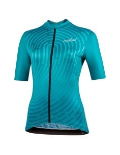 Maillot corto para mujer NALINI New Antwerp 1920 en azul, estilo y comodidad en cada pedalada