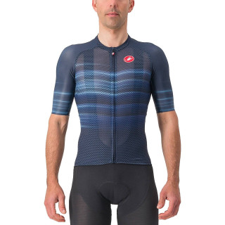 Maillot Climber's 3.0 SL 2 azul de CASTELLI, comodidad y frescura en cada pedaleo