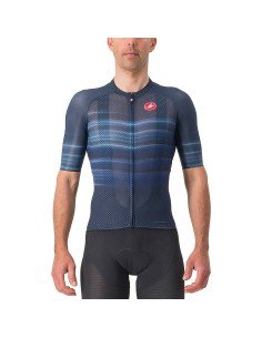 Maillot Climber's 3.0 SL 2 azul de CASTELLI, comodidad y frescura en cada pedaleo