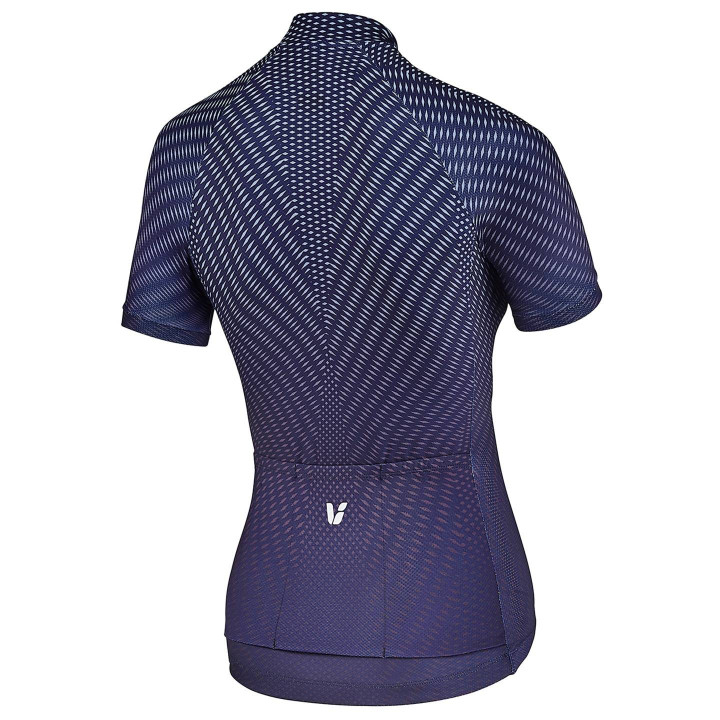 Maillot corto azul para mujer de LIV, comodidad y estilo en cada pedalada