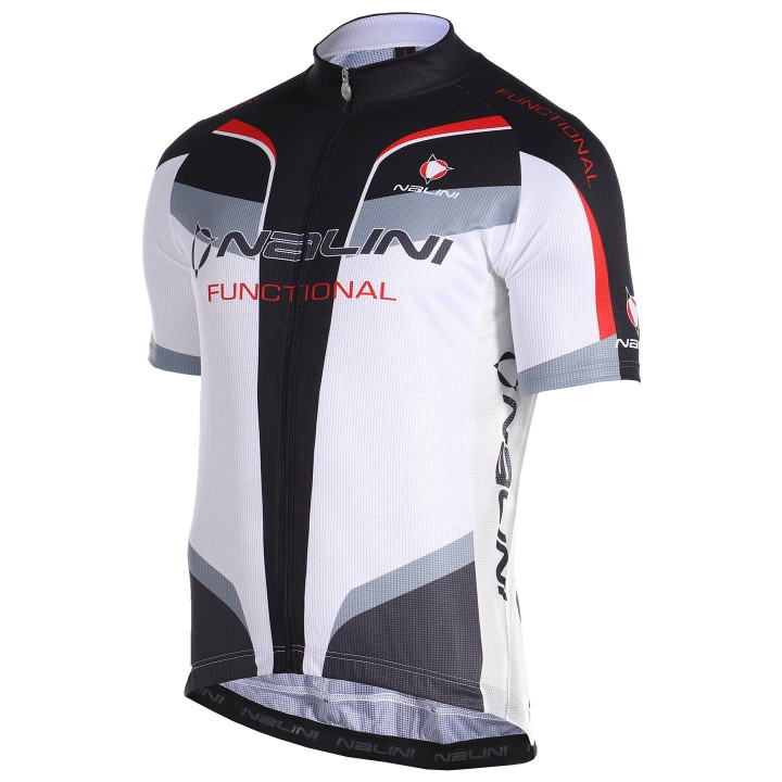 Maillot de ciclismo NALINI Gruppetto rojo y negro: comodidad y estilo para tus rutas