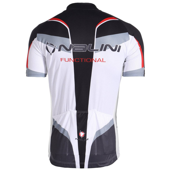 Maillot de ciclismo NALINI Gruppetto rojo y negro: comodidad y estilo para tus rutas