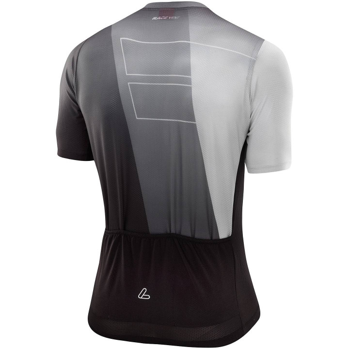 Maillot de ciclismo corto LÖFFLER Vent negro: comodidad y frescura en cada pedalada