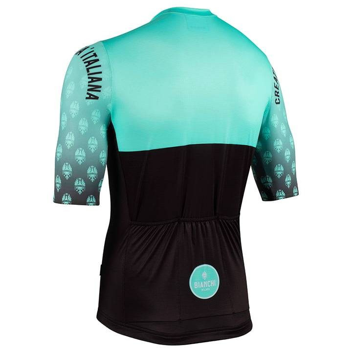 Maillot Tirano verde-negro de BIANCHI MILANO: estilo y comodidad para ciclistas