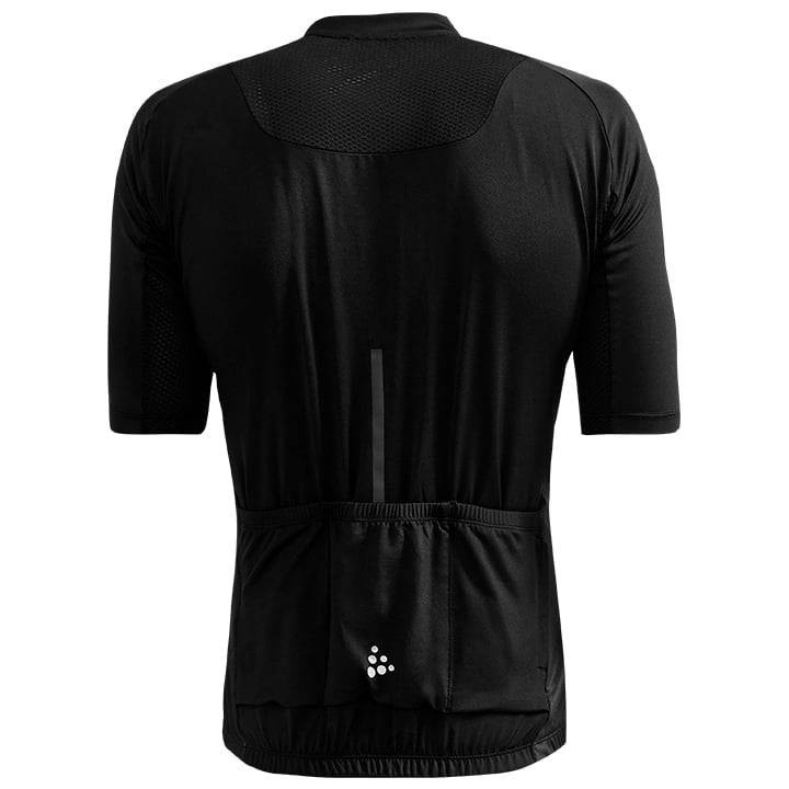 Maillot corto Craft Endurance negro: comodidad y rendimiento para ciclistas