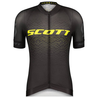 Maillot corto SCOTT RC Pro amarillo y negro para ciclistas exigentes