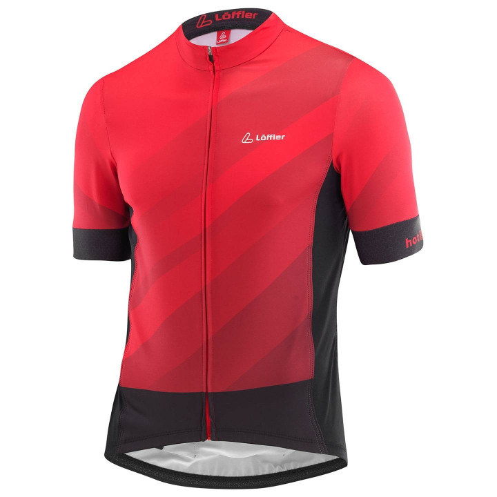 Maillot LÖFFLER hotBOND rojo para ciclismo: comodidad y estilo en cada ruta