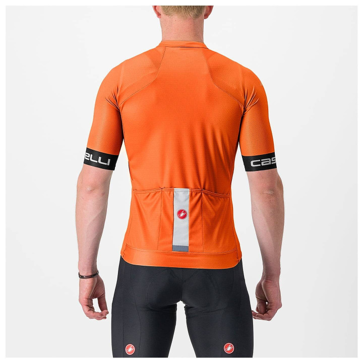 Maillot mangas cortas Entrata VI naranja CASTELLI