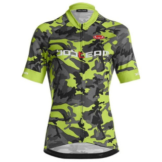 Maillot corto para mujer BOBTEAM en camuflaje, comodidad y estilo para tus rutas en bici