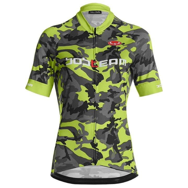 Maillot corto para mujer BOBTEAM en camuflaje, comodidad y estilo para tus rutas en bici