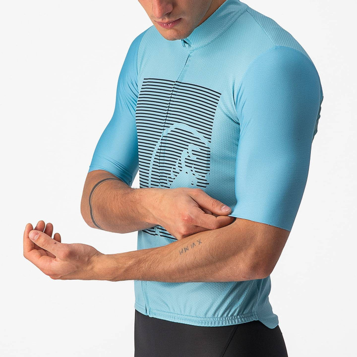 Maillot Bagarre de CASTELLI: estilo y comodidad para tus rutas en bici