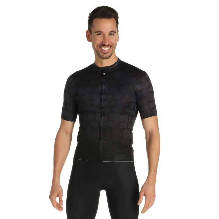 Maillot Pavé negro CASTELLI: comodidad y estilo para tus rutas en bici