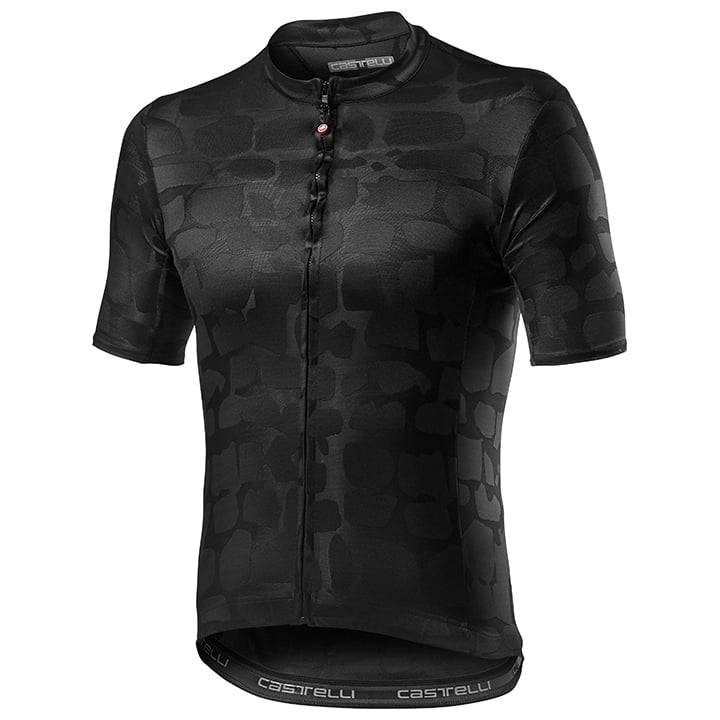 Maillot Pavé negro CASTELLI: comodidad y estilo para tus rutas en bici