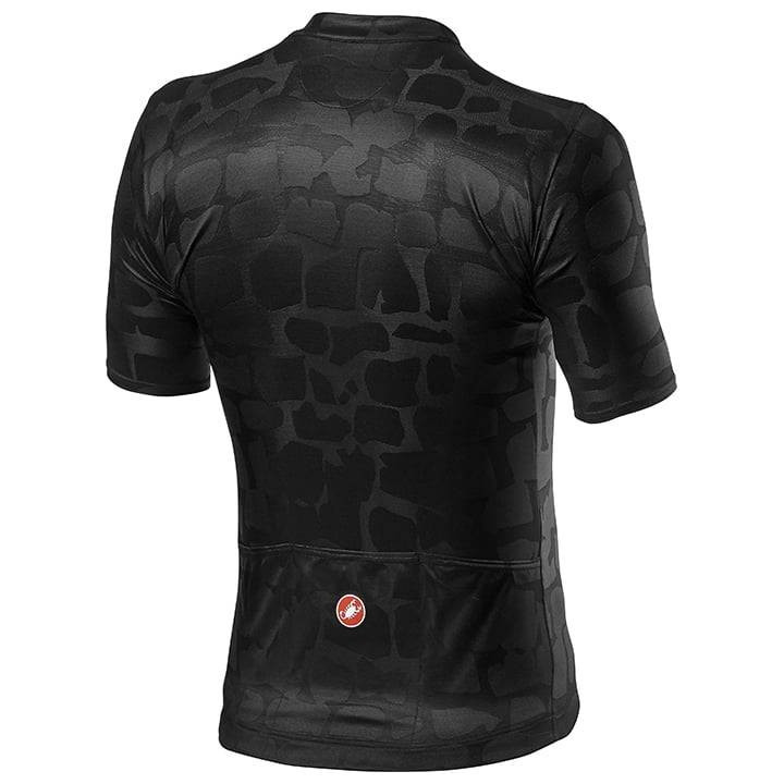 Maillot Pavé negro CASTELLI: comodidad y estilo para tus rutas en bici