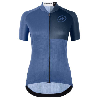 Maillot corto para mujer ASSOS Uma GT C2 EVO Stahlstern azul, comodidad y estilo en cada ruta