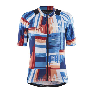 Maillot corto de ciclismo para mujer CRAFT: comodidad y estilo para tus rutas