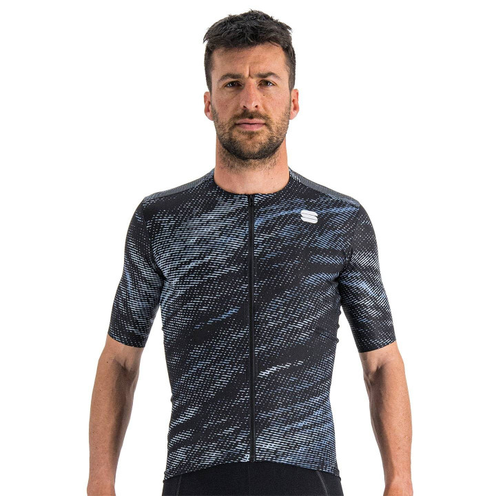 Maillot corto Sportful Cliff Supergiara negro, comodidad y estilo para tus rutas en bicicleta