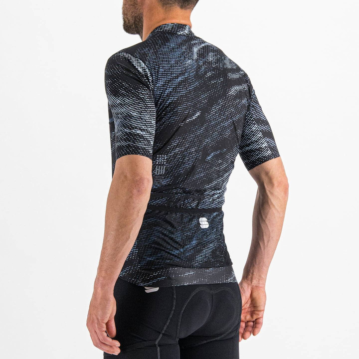 Maillot corto Sportful Cliff Supergiara negro, comodidad y estilo para tus rutas en bicicleta