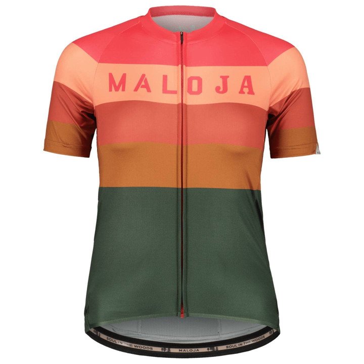 Maillot corto Maloja MadrisaM para mujer: comodidad y estilo en cada pedalada