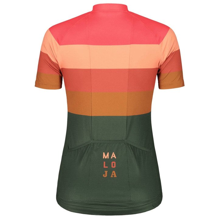 Maillot corto Maloja MadrisaM para mujer: comodidad y estilo en cada pedalada