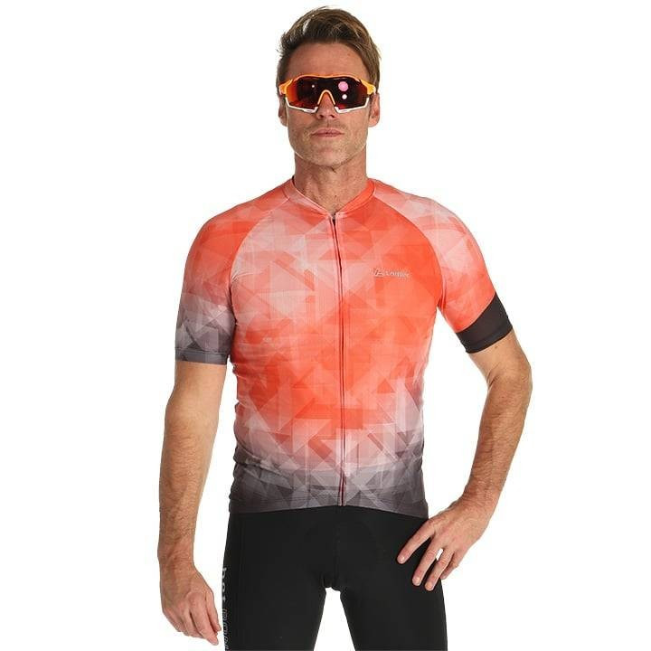 Maillot Aero rojo LÖFFLER: comodidad y frescura para ciclistas