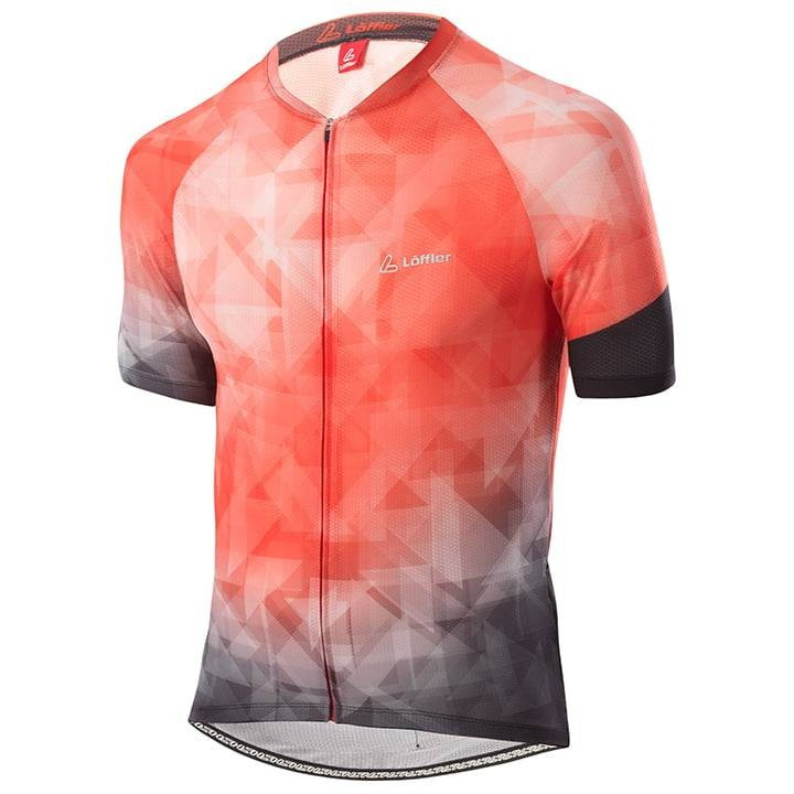 Maillot Aero rojo LÖFFLER: comodidad y frescura para ciclistas