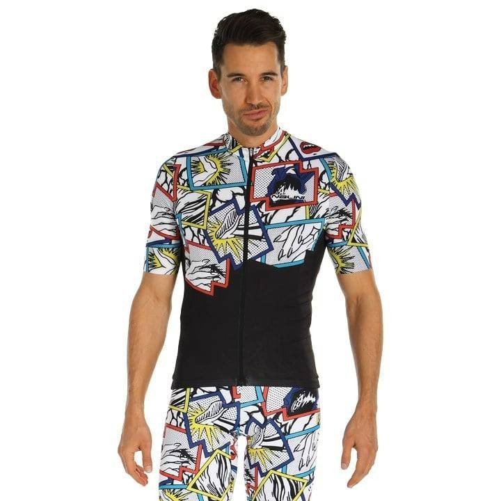 Maillot corto NALINI Seoul 1988, estilo y comodidad para ciclistas