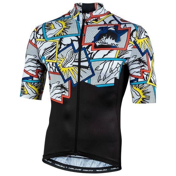 Maillot corto NALINI Seoul 1988, estilo y comodidad para ciclistas