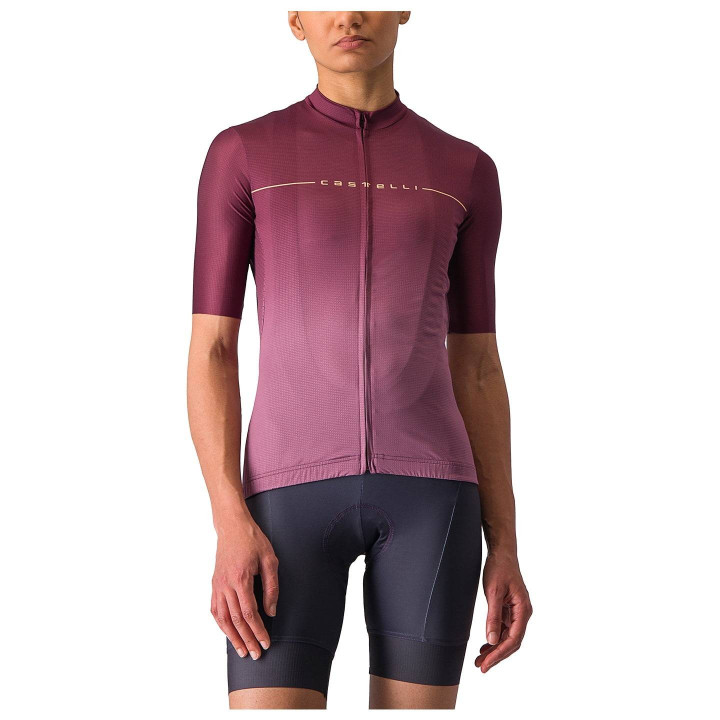 Maillot de ciclismo CASTELLI Damentrikot Salita lila: comodidad y estilo para tus rutas