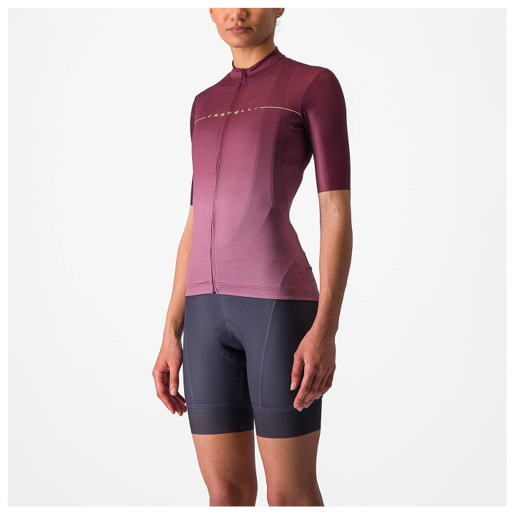 Maillot de ciclismo CASTELLI Damentrikot Salita lila: comodidad y estilo para tus rutas