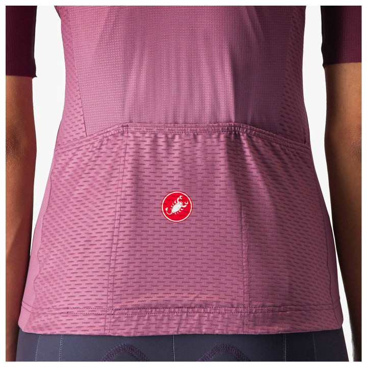 Maillot de ciclismo CASTELLI Damentrikot Salita lila: comodidad y estilo para tus rutas