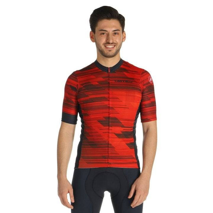 Maillot corto Rapido CASTELLI: comodidad y estilo para tus rutas en bici