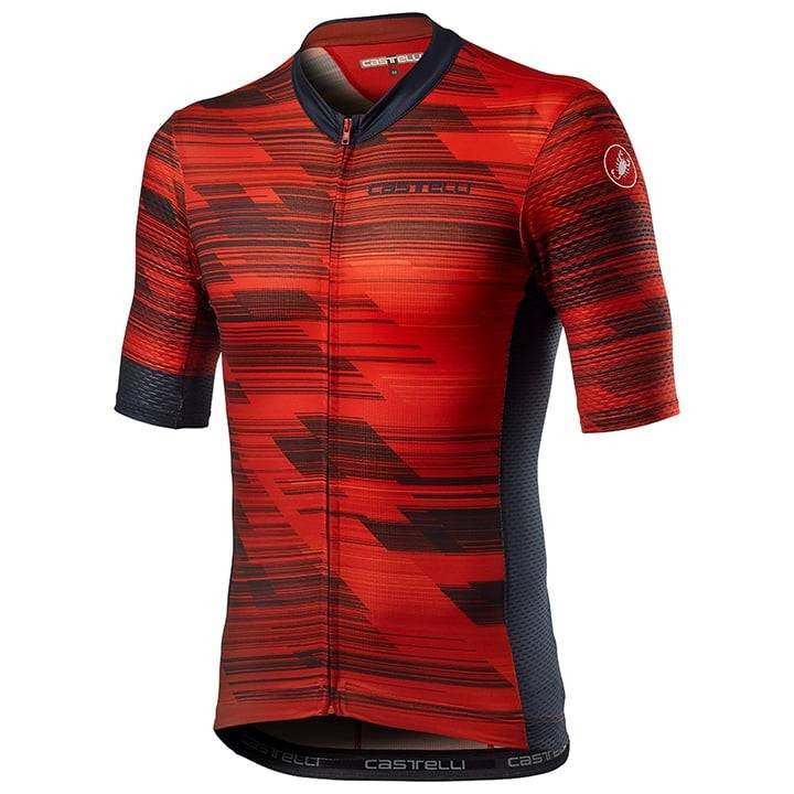 Maillot corto Rapido CASTELLI: comodidad y estilo para tus rutas en bici