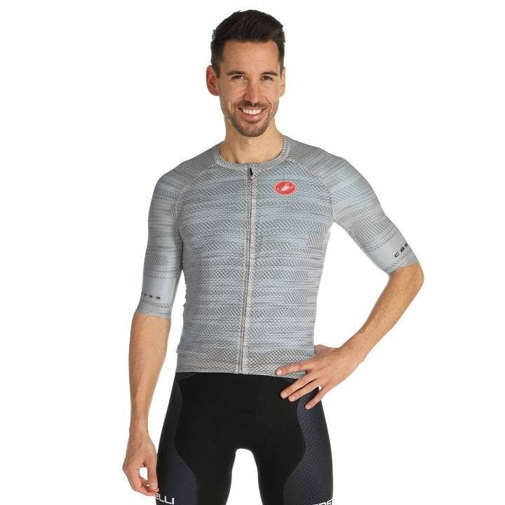 Maillot de ciclismo Climber's 3.0 SL azul claro de CASTELLI, fresco y cómodo para tus rutas