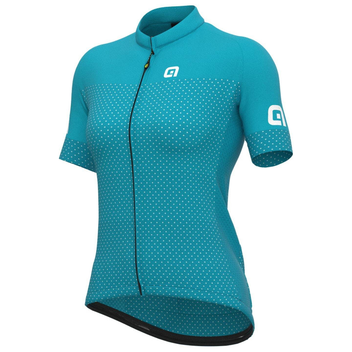 Maillot de ciclismo para mujer ALÉ Level en azul claro, comodidad y estilo en tus rutas